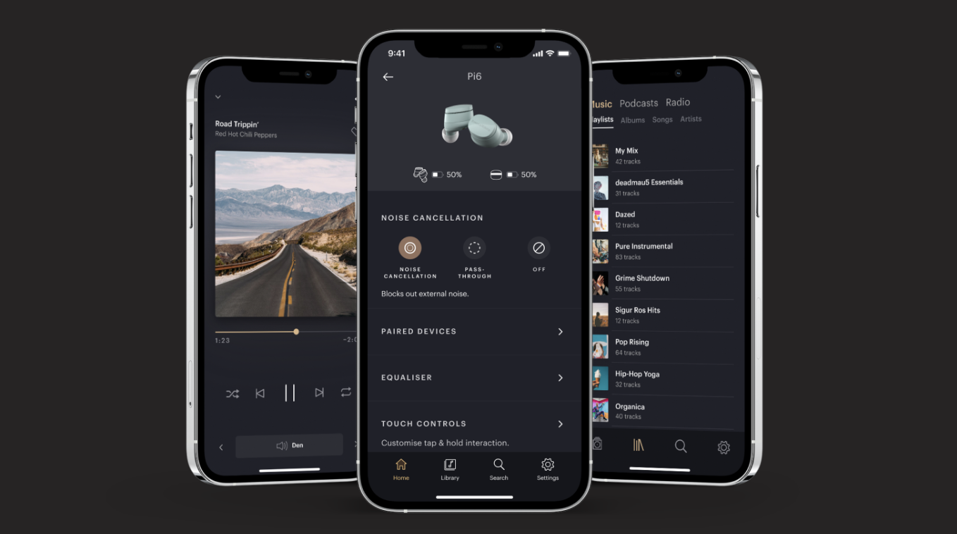 Bowers& Wilkins Pi6 app