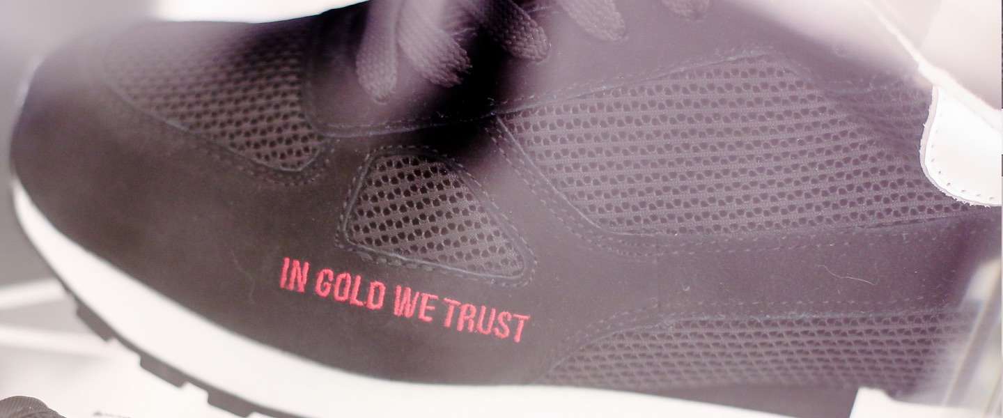 In gold we trust schoenen sale