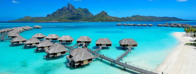 Four Seasons op Bora Bora