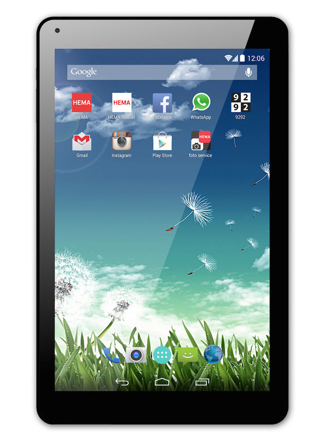 Hema H10 tablet zwart