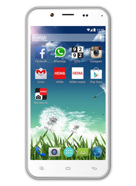 Hema H5 smartphone wit