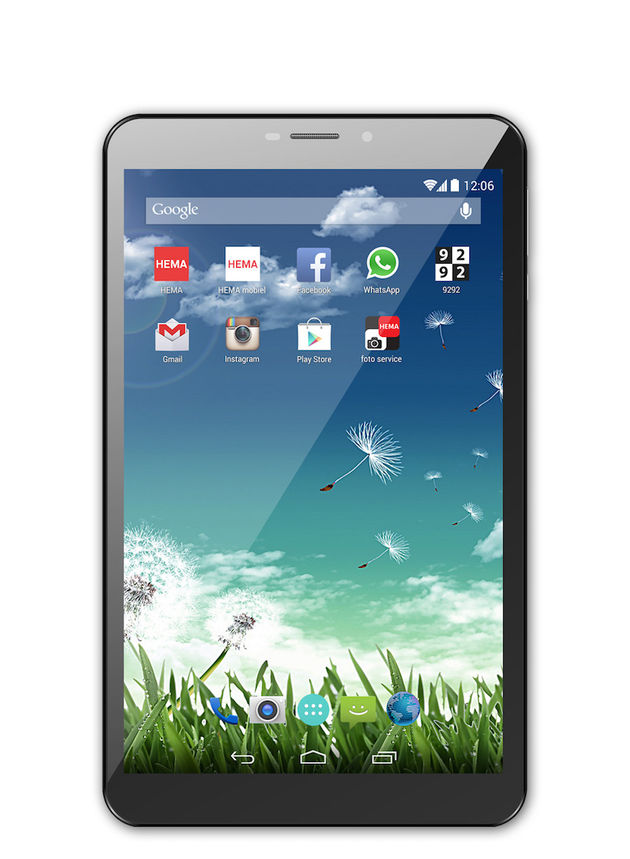 Hema H8 tablet zwart