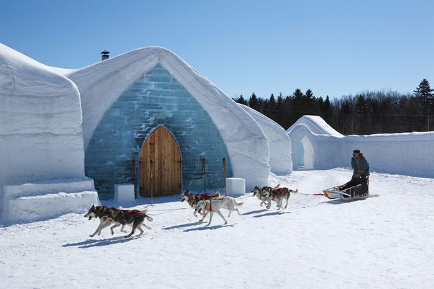 Hotel de Glace in Qu\u00e9bec